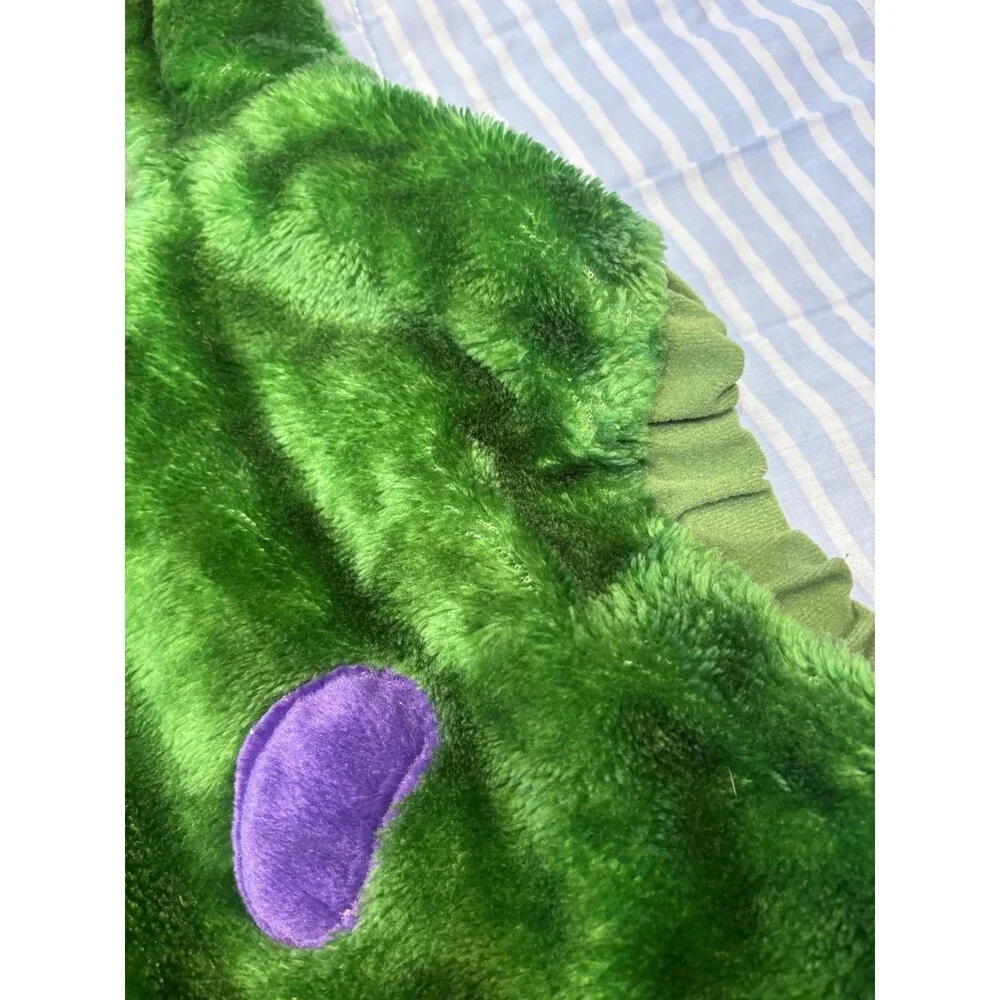 Children’s celebration Halloween hooded costume frog green purple xs s 4 5 6